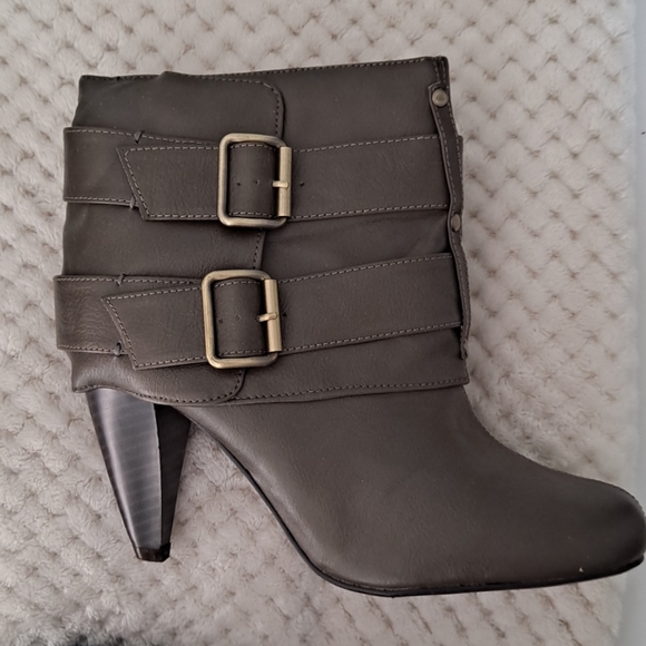 Taupe Booties - Picture 2 of 4